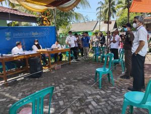 Plt Sekdakab Pesibar Tinjau Pilperatin Tiga Pekon