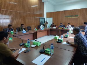 Ponco Hadir, Rapat Banmus Dipimpin Wakil Ketua DPRD Tubaba