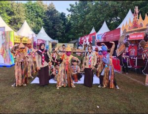 Tarian Sekura Lambar Meriahkan Jamnas di Cibubur