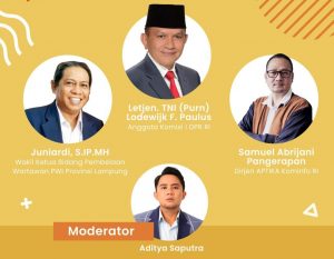 Wakabid Advokasi dan Pembelaan Wartawan PWI Lampung: Medsos Bukan Produk Pers