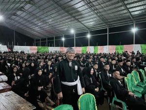 Diguyur Hujan, Pengesahan 733 Warga Baru PSHT Mesuji Meriah