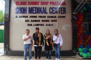 Bupati Lambar Resmikan Klinik Rawat Inap Pratama SMC
