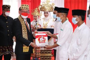 HUT RI ke-77, Sekdaprov Lampung Hadiri Pemberian Remisi Kepada Warga Binaan