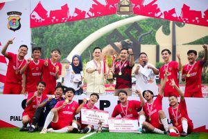 Teknokrat Juara Mini Soccer Piala Kemerdekaan