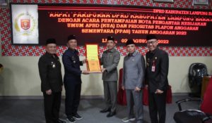 DPRD Lambar Gelar Rapat Paripurna Penyampaian Nota Pengantar KUA-PPAS
