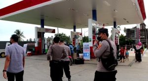 Polisi Pantau Ketersediaan BBM 7 SPBU di Tanggamus