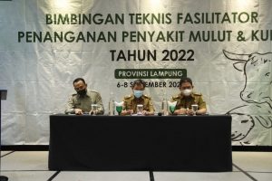 Pemprov Lampung Gelar Bimtek Penanganan PMK