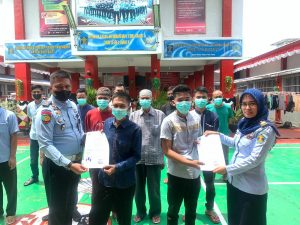 12 WBP Rutan Kotaagung Jalani Asimilasi di Rumah