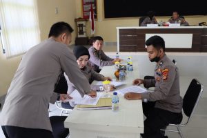 Tim Supervisi Polda Lampung Sambangi Humas Polres Pesawaran