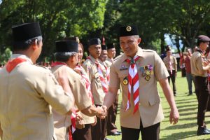 Parosil Ajak Anggota Pramuka Terus Semangat