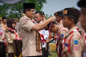 Jadi Irup HUT ke-61 Pramuka, Ini Pesan Bupati Lamteng