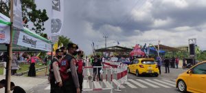 Ratusan Personel Gabungan Amankan Dua Even di Pringsewu