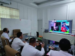 Pemkab Lamsel Ikut Rakernas Pelaporan 2022