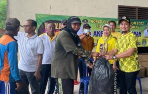 Peringati World Cleanup Day, DLH Lamteng Adakan Aksi Pilah Sampah