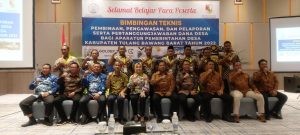 Aparat Tiyuh Tubaba Ikut Bimtek di Hotel Golden Tulip