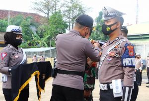 Polres Pringsewu Imbau Masyarakat Hati-hati Berkendaraan