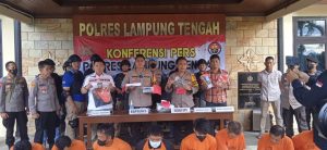 Polres Lamteng Berhasil Ungkap Empat LP, Ini Hasilnya!