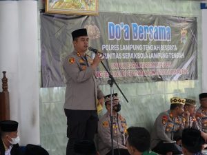 Kapolres Lamteng: Doa Bersama Bentuk Keprihatinan dan  Duka Cita Tragedi Kanjuruhan