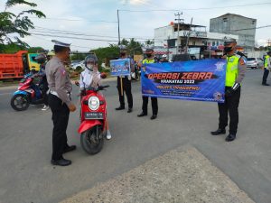 Polres Pringsewu Tindak 284 Pelanggar Lalu Lintas