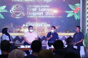 Ngopi Jadi Salah Satu Rangkaian Main Event Kopi Lampung Begawi 2022