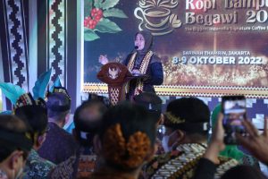 Menteri Perindustrian Berharap Kopi Lampung Bagawi 2022 Menjadi Media Promosi