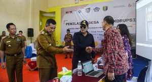 Bupati Dendi Hadiri Penilaian Desa Antikorupsi