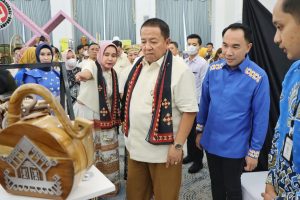 Bupati RAS Mengaku Bangga Way Kanan Jadi Ikon Lampung Craft 2022
