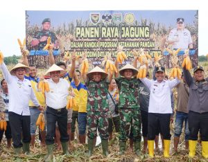 Atas nama Danrem Kasrem Berharap Lamteng Menjadi Contoh Dalam Mengelola Pertanian