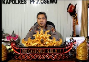Kapolres Pringsewu Imbau Masyarakat Waspada Bencana Alam