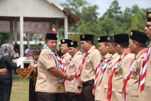 Gubernur Arinal Jadi Pembina Upacara Apel Besar Hari Pramuka di Kabupaten Mesuji