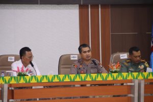Rakor Kesiapan Penanggulangan Bencana, Ini yang Disampaikan Kapolres Pringsewu