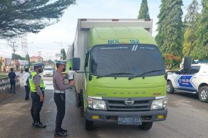 Satlantas Polres Lamteng Kedepankan Teguran dan Edukasi Terhadap Pelanggar Lalu Lintas