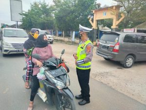 Satlantas Polres Mesuji Mulai Sosialisasikan E-Tilang