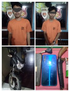 Remaja Bersajam Berpura-pura Pinjam Hp, lalu Dibawa Kabur Ditangkap Diamankan Polsek Punggur