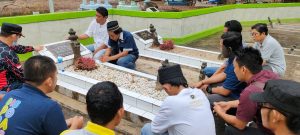 Minta Restu, PWI Mesuji Ziarah ke Makam Pangeran Muhamad Ali