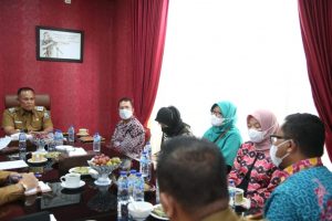 BPK RI Lampung dan Pemkab Lamsel Lakukan Exit Meeting