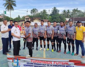HUT ke-14 Kabupaten Mesuji, Dinas Kominfo Gelar Turnamen Futsal dan Tenis Meja