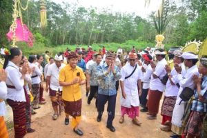 Hari Jadi ke-14 Kabupaten Mesuji, Wujud Kecintaan Umat Hindu Doa Bersama 