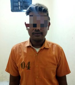 Ngabur ke Rumah Kakek, Penyebar Vidieo Asusila Mantan Pacar Ditangkap Polsek Seputih Banyak