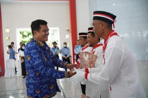 Bupati Lamteng Terharu, Warga Binaan Kembali ke NKRI
