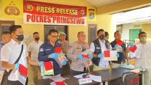 Dua Bulan Polres Pringsewu Amankan 72 Pelaku Kejahatan