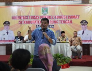 Bupati Lamteng: Kecamatan Organisasi yang Berhadapan Langsung Dengan Masyarakat