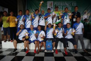 Tim Futsal PWI Lampung dan Bang Yadi