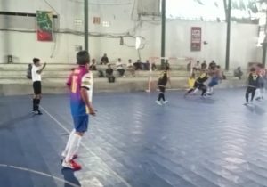 Tim Futsal PWI Lampung Menang Telak 10-1 Lawan Kalsel