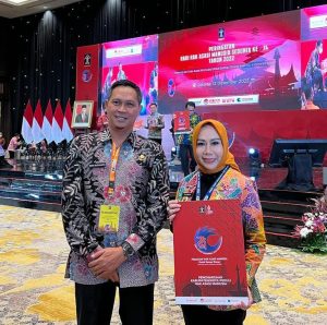 Pemkab Tubaba Terima Penghargaan Kabupaten Peduli HAM