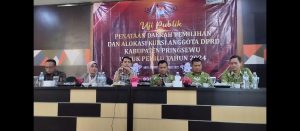 KPU Pringsewu Gelar Uji Publik Penataan Dapil