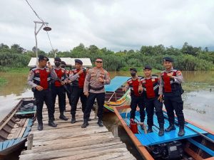 Polres Mesuji Gelar Patroli di Wilayah Perairan