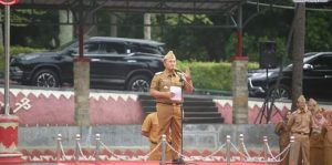 Bupati Nanang Pimpin Apel Perdana Tahun 2023
