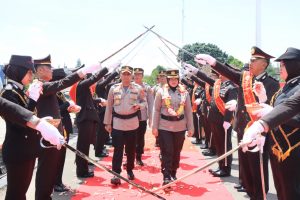 Polres Metro Gelar Pisah Sambut Pejabat Kapolres