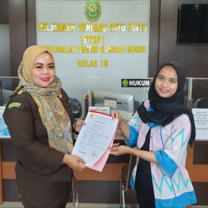 JPU Kejari Lamteng Serahkan Memori Banding Perkara Polisi Tembak Polisi ke PN Gunung Sugih
